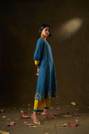 Geranium Handloom Kurta Set