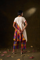 Tuberose Asymmetrical Kurta Set