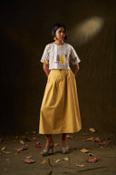Daylily Striped Top & Flare Skirt