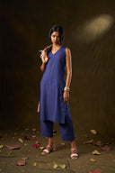Bougainvillea Floral Jacket & Kurta Set