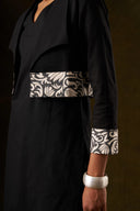 Zinnia Black Shacket Kurta Set