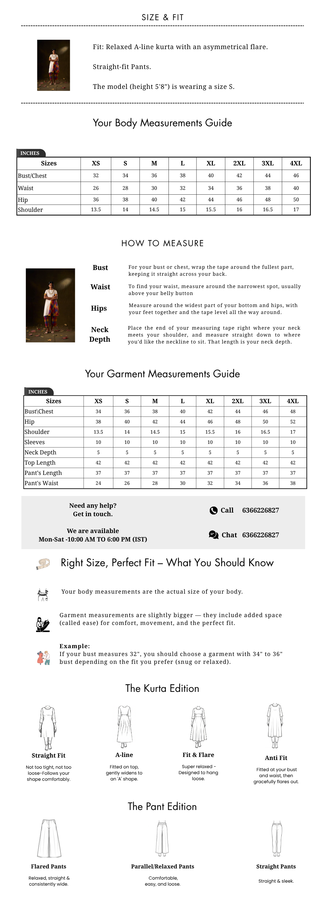 Size Guide
