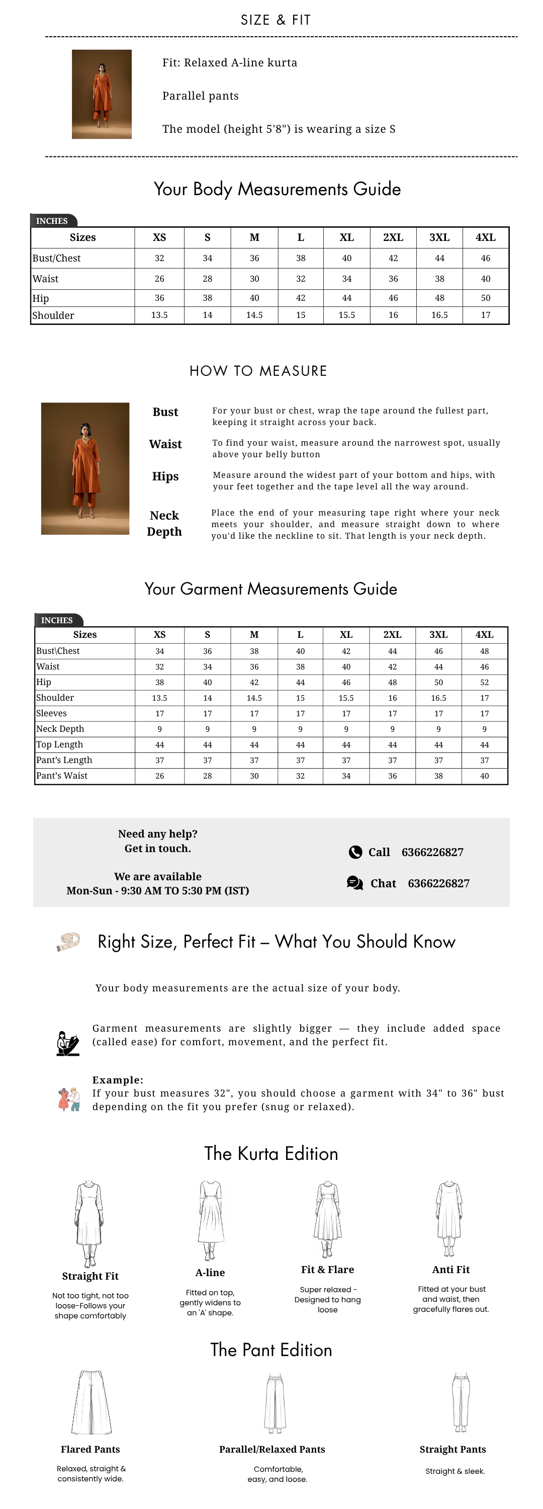 Size Guide