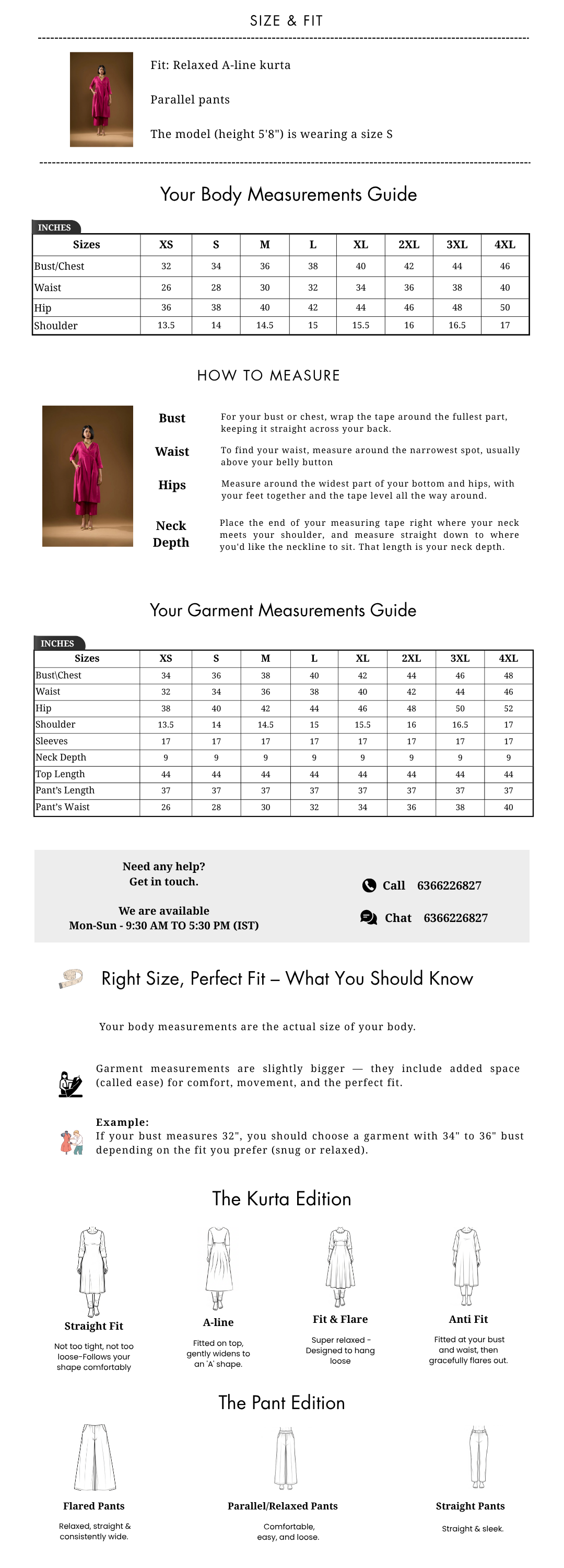 Size Guide