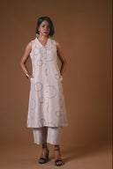 Aster Ivory kurta Co-ord Set